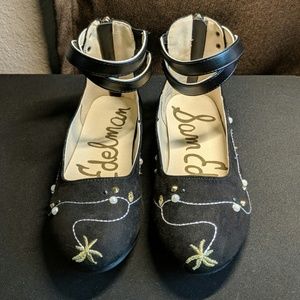 Sam Edelman Felicia Josie Black Shoes Flats Size 2